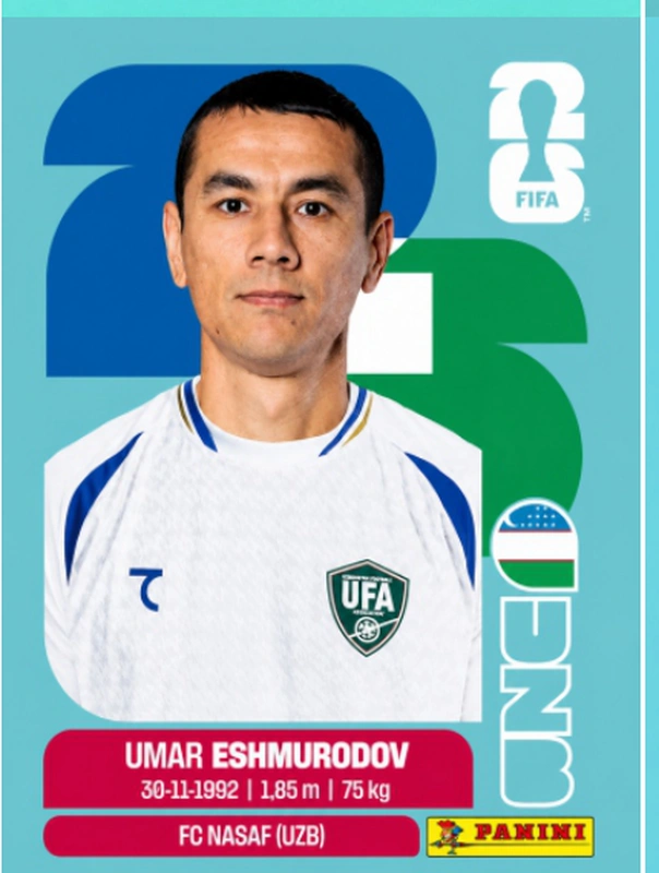 Postal UZB5 Umar Eshmurodov