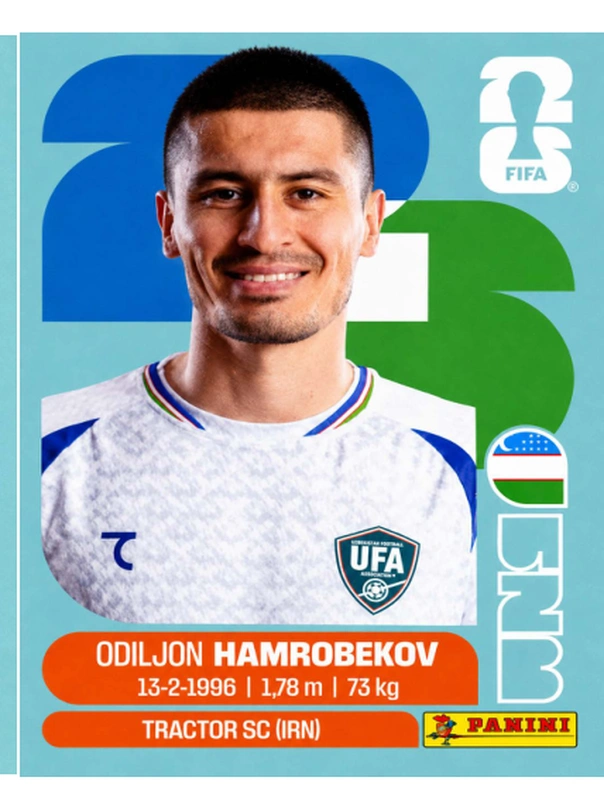 Postal UZB10 Odiljon Hamrobekov